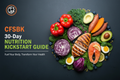 CFSBK 30-Day Nutrition Kickstart Guide cover with food imagery